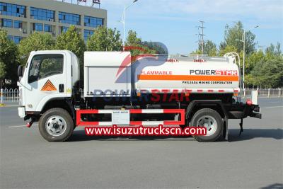 ISUZU NPR 190HP 4x4 4WD military offroad fuel bowser