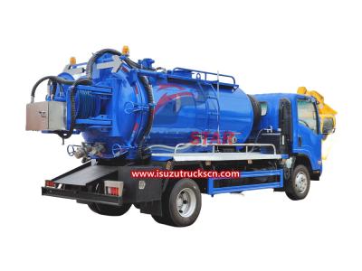 Industrial Isuzu Vacuum Services Truck MORO KAISER PM70A