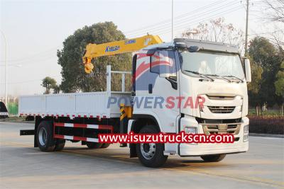 ISUZU FVR truck with crane for sale