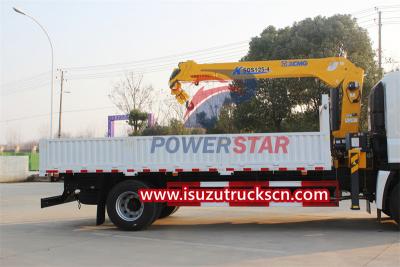 ISUZU FVR truck with crane for sale