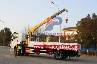 ISUZU FVR truck with crane for sale