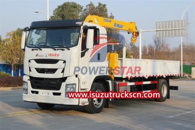 ISUZU FVR truck with crane for sale