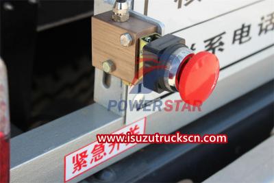 ISUZU stainless steel fuel bowser for sale