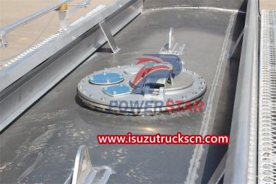 ISUZU stainless steel fuel bowser for sale