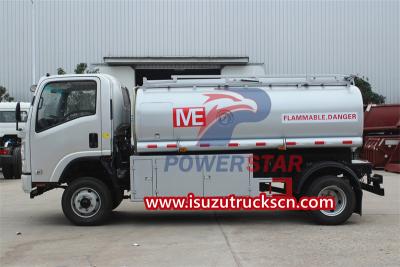 ISUZU 4x4 diesel tanker truck for sale