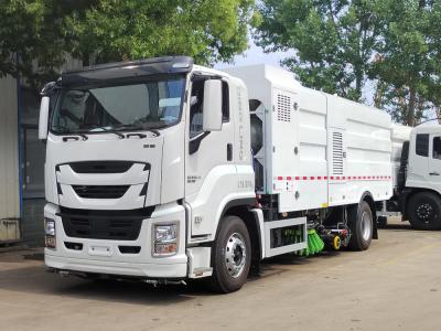 Giga Isuzu EV Electric Street Washing Cleaning Sweeper Truck