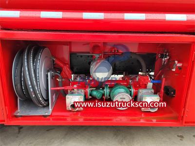 ISUZU diesel fuel transfer tank with pump