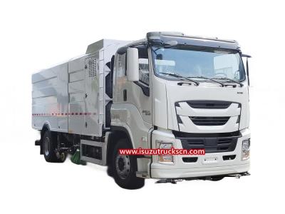 Giga Isuzu EV Electric Street Washing Cleaning Sweeper Truck