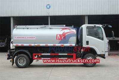 ISUZU 4x4 diesel tanker truck for sale
