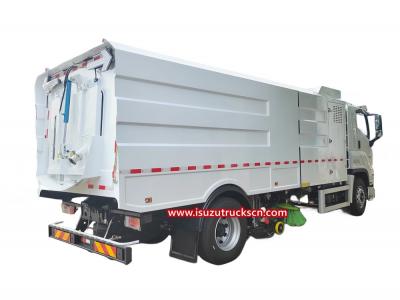 Giga Isuzu EV Electric Street Washing Cleaning Sweeper Truck