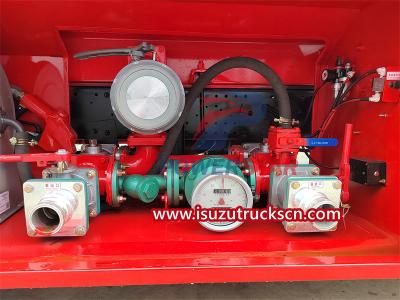 ISUZU diesel fuel transfer tank with pump