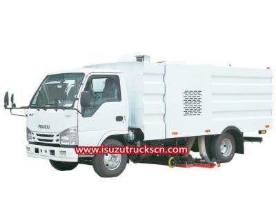 Isuzu Pure Vacuum Sweeping Truck for cement factory