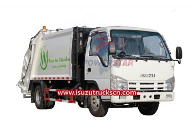 4000L hydraulic compressive garbage truck with 4CBM capacity