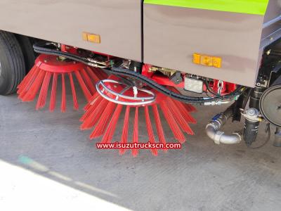 Isuzu brand Broom Mechanical Sweeper Truck