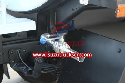Isuzu water bowser drinking water tank truck for sale