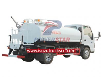 Isuzu water bowser drinking water tank truck for sale