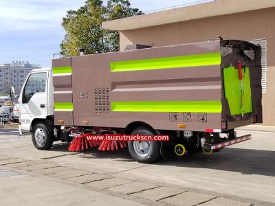 Isuzu brand Broom Mechanical Sweeper Truck