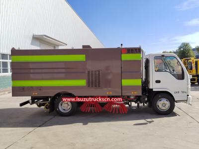 Isuzu brand Broom Mechanical Sweeper Truck