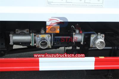 Isuzu 7000L drinkable water tank lorry export Philippines