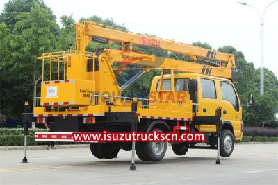 Isuzu NKR 18m aerial work platform truck