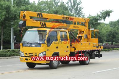 Isuzu NKR 18m aerial work platform truck