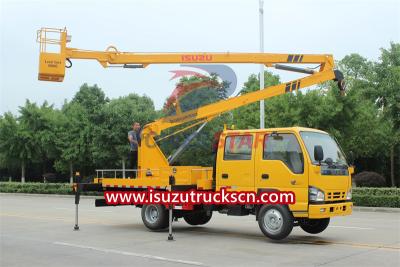 Isuzu NKR 18m aerial work platform truck