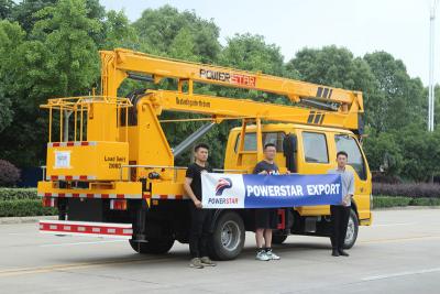 Isuzu NKR 18m aerial work platform truck