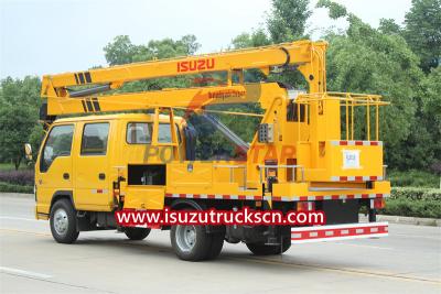 Isuzu NKR 18m aerial work platform truck