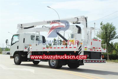 Isuzu NPR ELF 18m Articulated Boom Aerial Work truck