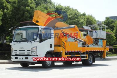 Factory Isuzu Bucket Man Lift Aerial Platform Truck