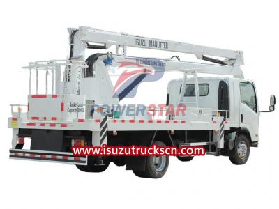 Isuzu NPR ELF 18m Articulated Boom Aerial Work truck