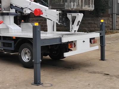 Isuzu chassis brand 20m 22m 24m Telescopic Boom Platform Truck Aerial Bucket Truck