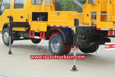 ISUZU insulated bucket truck for sale
