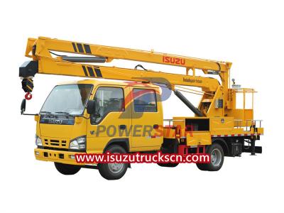 ISUZU insulated bucket truck for sale