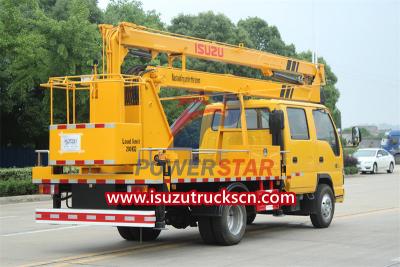 ISUZU insulated bucket truck for sale
