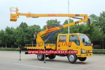 ISUZU insulated bucket truck for sale