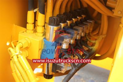 ISUZU insulated bucket truck for sale