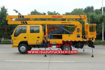 ISUZU insulated bucket truck for sale