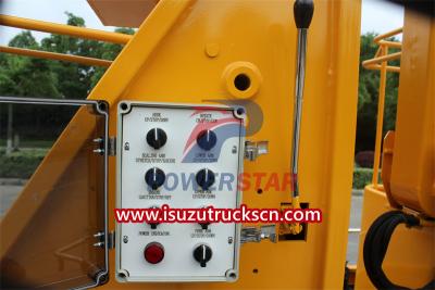 ISUZU insulated bucket truck for sale