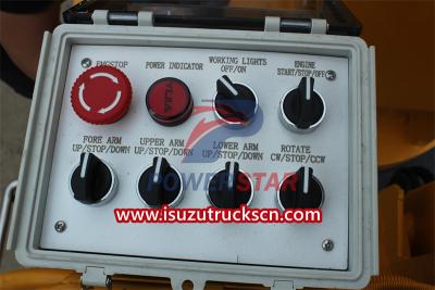 ISUZU insulated bucket truck for sale