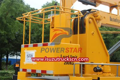 ISUZU insulated bucket truck for sale