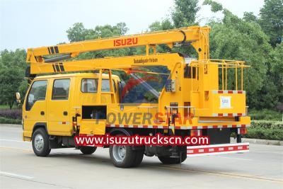 ISUZU insulated bucket truck for sale