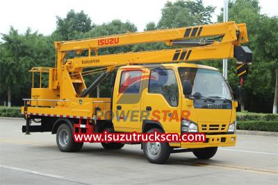 ISUZU insulated bucket truck for sale