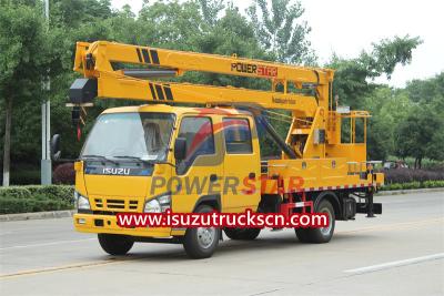 ISUZU insulated bucket truck for sale