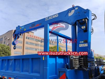 ISUZU FVR off-road truck mounted crane