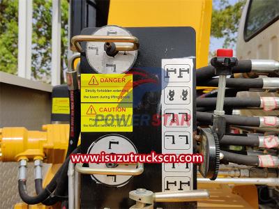 ISUZU 700P 4×4 boom crane truck for sale