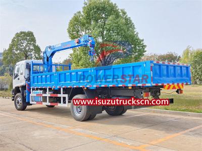 ISUZU FVR off-road truck mounted crane
