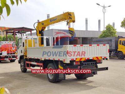 ISUZU 700P 4×4 boom crane truck for sale