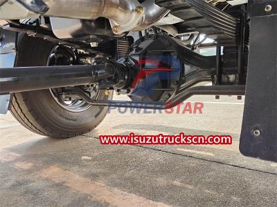 ISUZU FVR off-road truck mounted crane