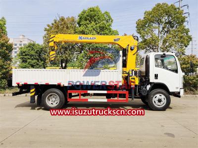 ISUZU 700P 4×4 boom crane truck for sale